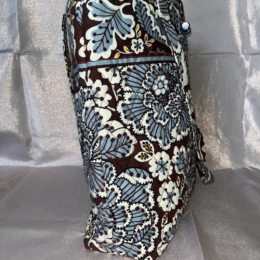 Vera Bradley Retired Slate Blooms Tote Bag - Picture 4 of 6